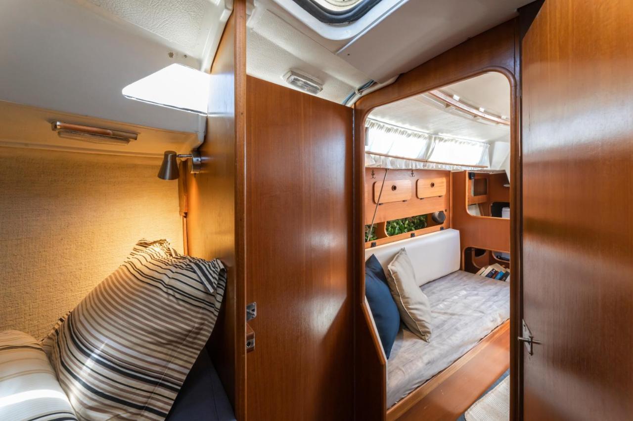 Seaside Chill-Out Stay On A Sail Yacht Puerto Calero Ngoại thất bức ảnh